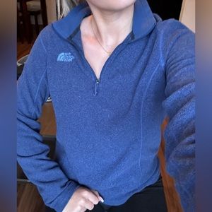 The north face quarter zip